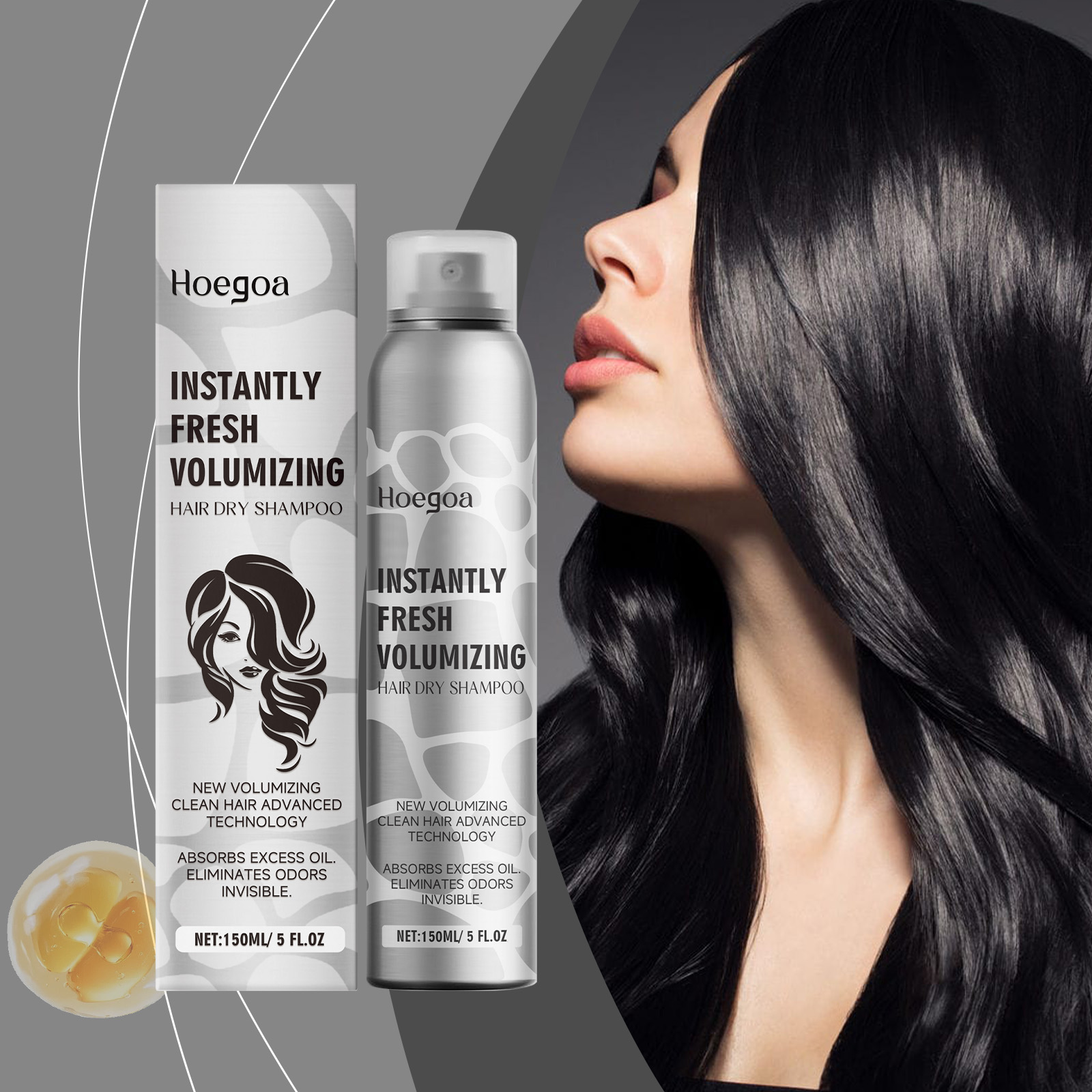 Hair Dry Shampoo Volumizing Re - Hair Care Natural ulasan dan harga