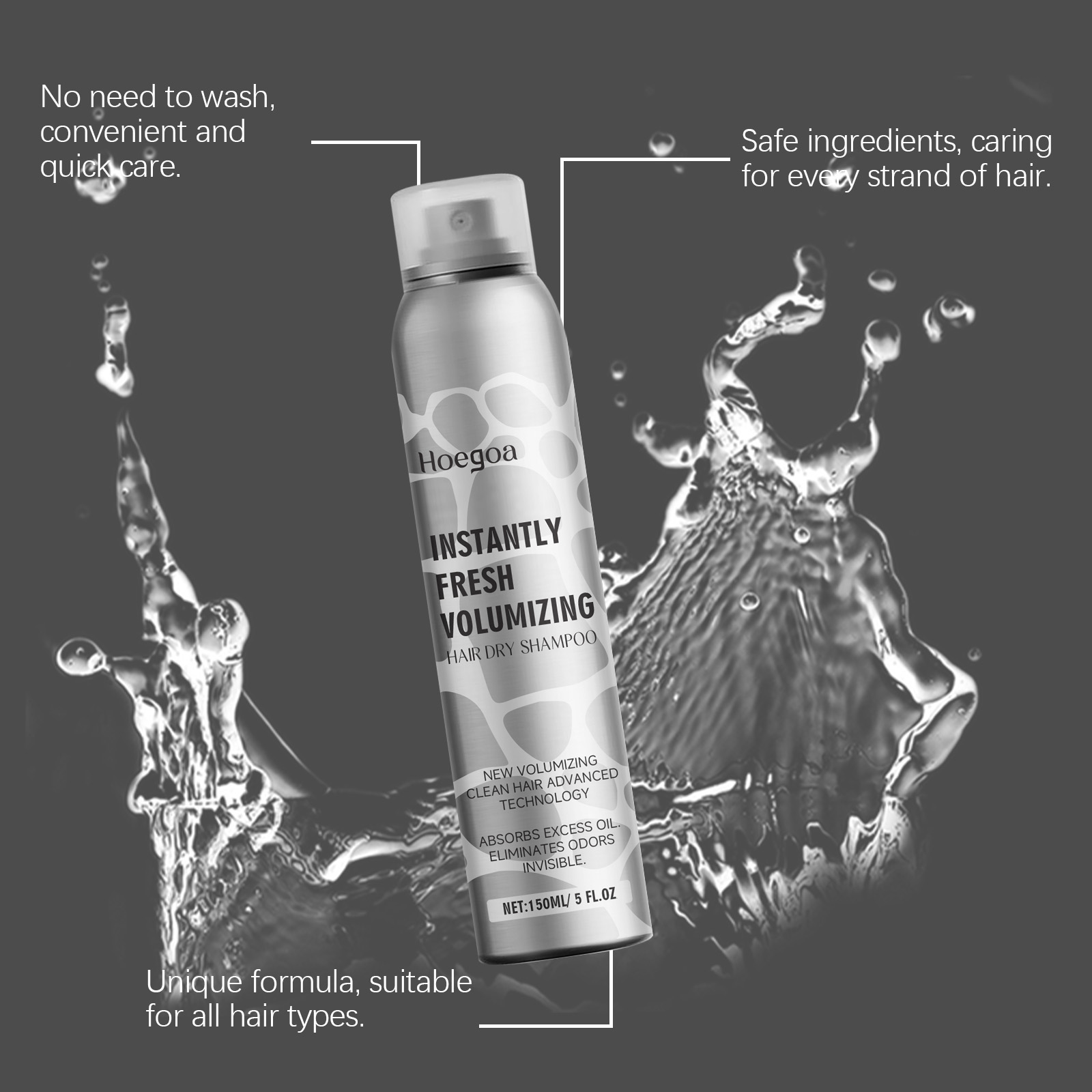 Hair Dry Shampoo Volumizing Re - Hair Care Natural ulasan dan harga
