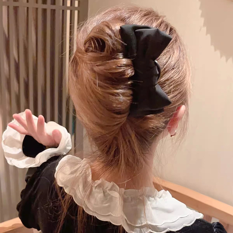 Chic Korean-Style Bow U-Shaped - Hair Care Ingredients ulasan dan harga