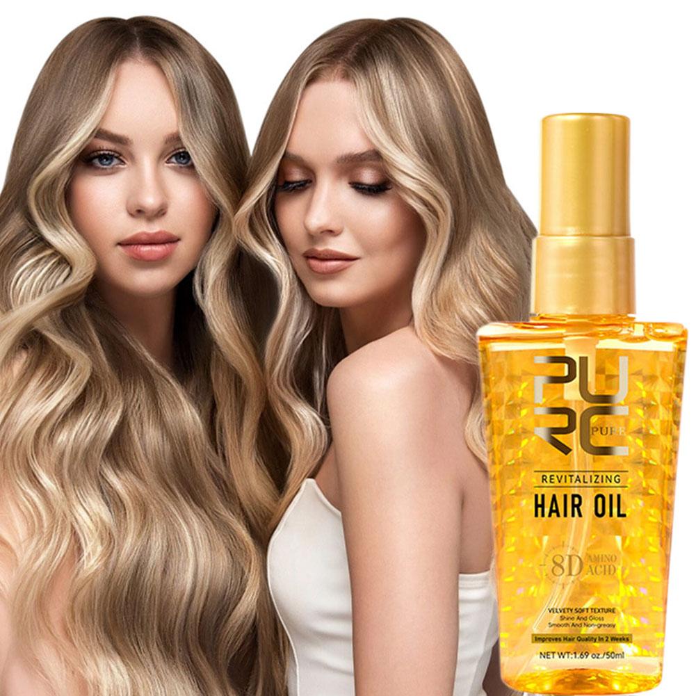 Natural Aminoacid hair oil Hai - Hair Care For Curly Dry Hair ulasan dan harga