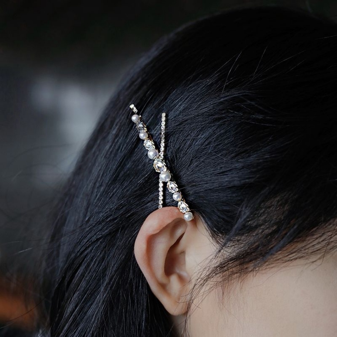Pearl Metal Hairclips Women Ha - Bobby Pin Bulk ulasan dan harga