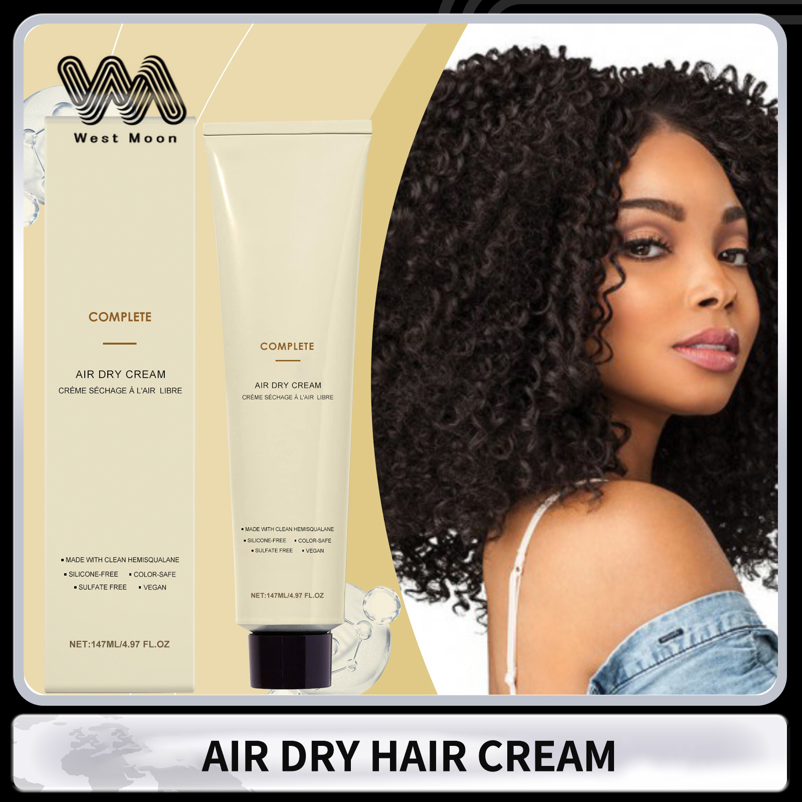 Hair Cream for Curly Hair Smoo - Hair Care For Curly Dry Hair ulasan dan harga