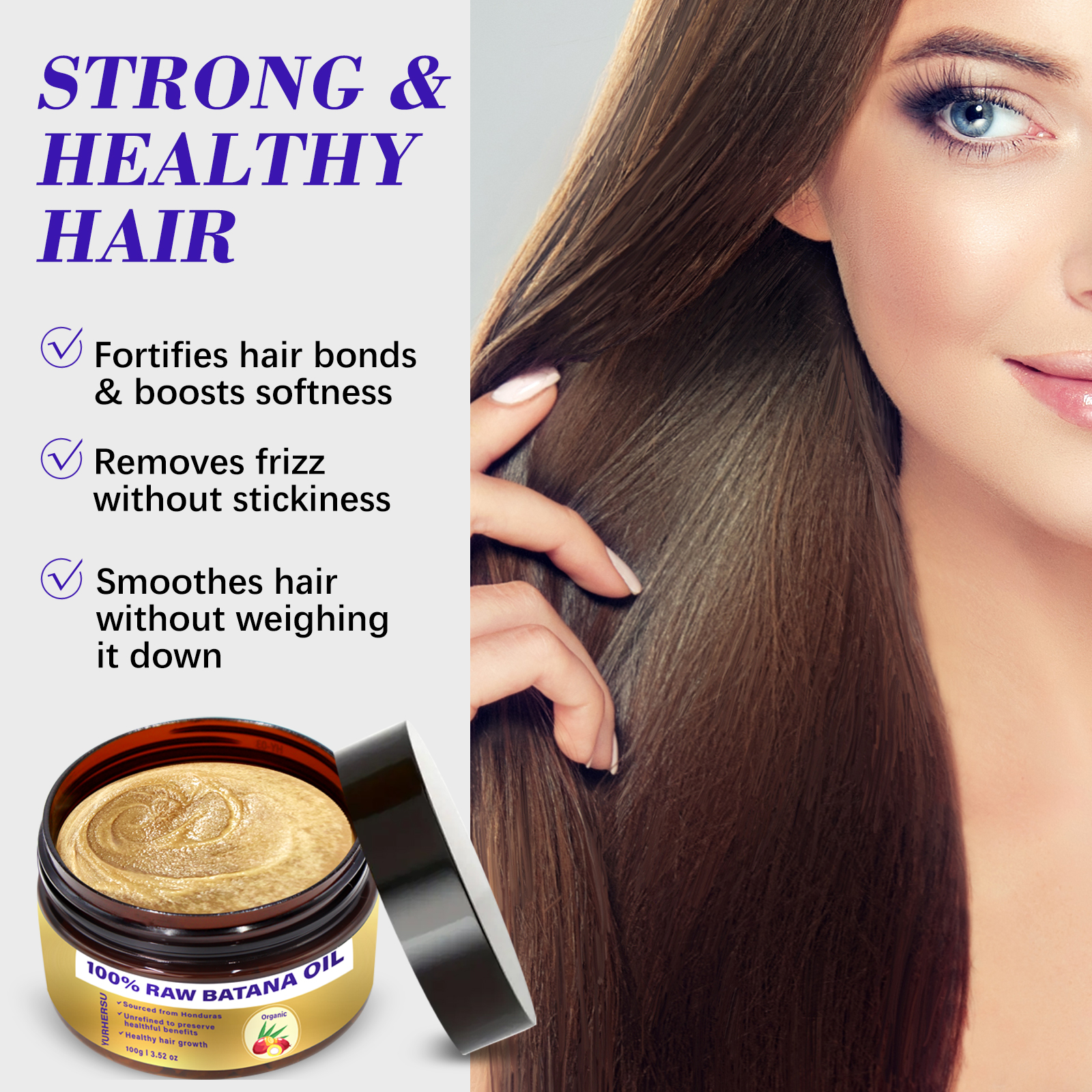 Batana Oil Deep Conditioning H - Hair Care For Curly Dry Hair ulasan dan harga