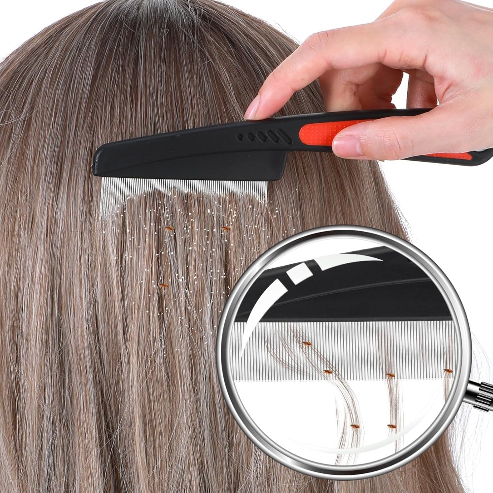 Fine Tooth Dandruff Comb Set o - Hair Care For Curly Dry Hair ulasan dan harga