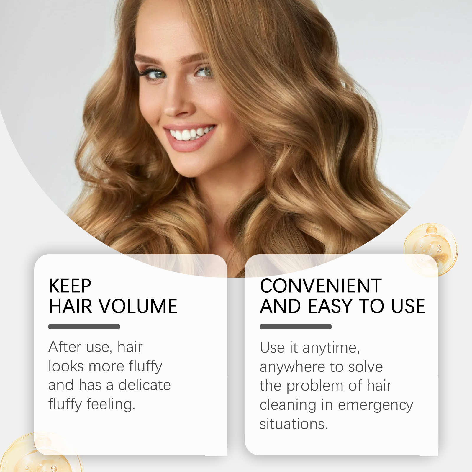 Vanilla Dry Hair Spray Oil-Con - Hair Care Natural ulasan dan harga
