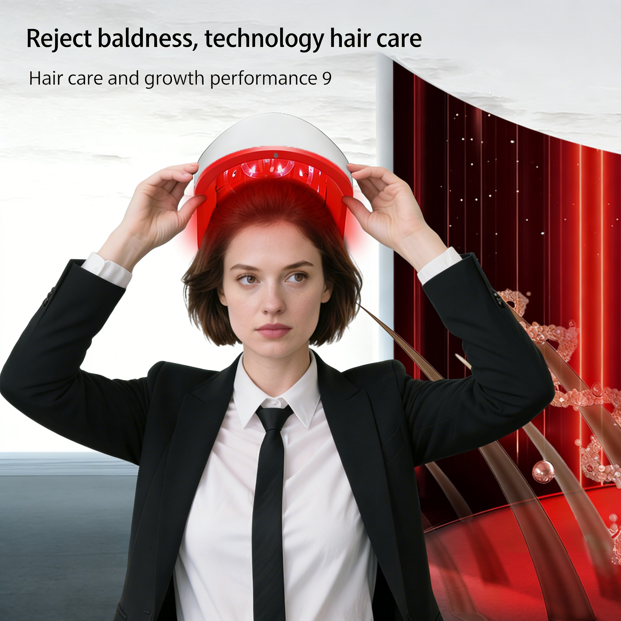 Red Light Therapy Device Hat N - Hair Care Nutrition ulasan dan harga
